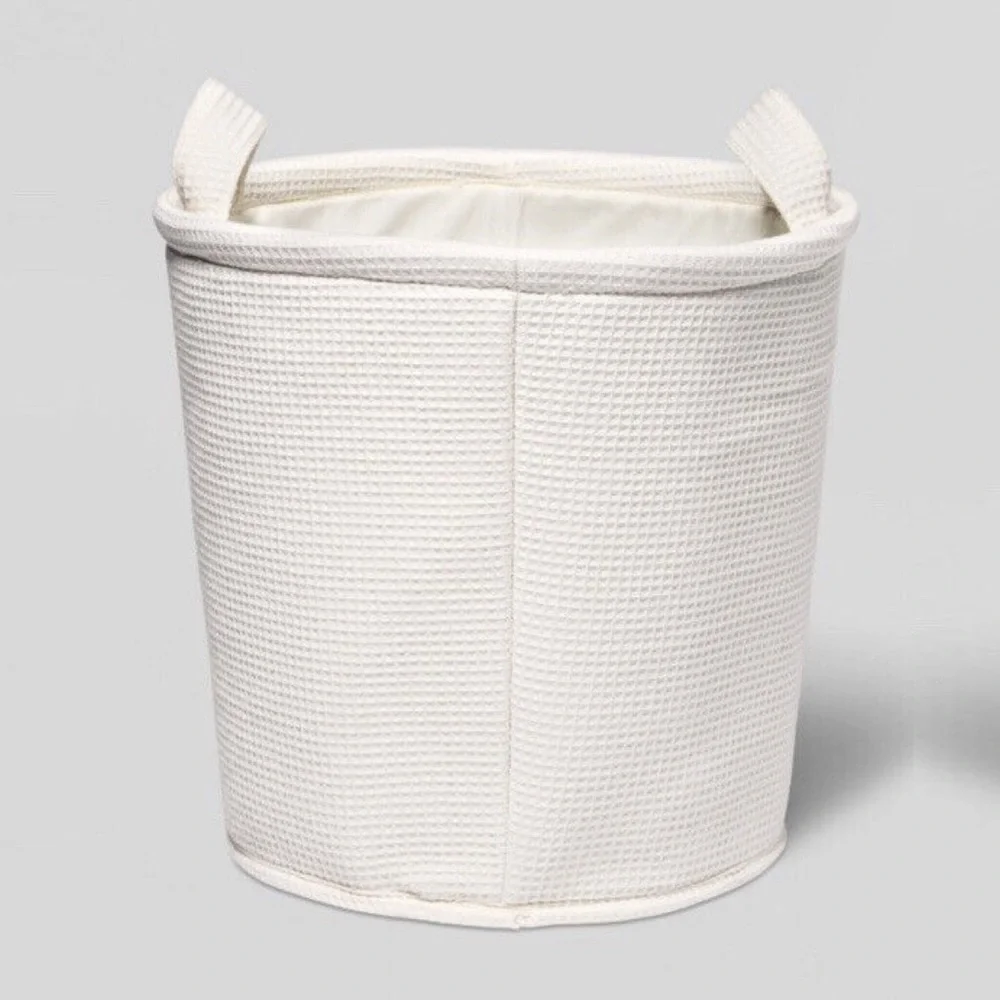 Pillowfort Large Waffle Storage Basket